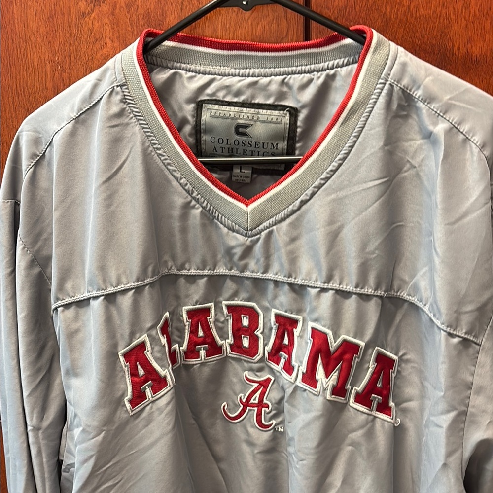 Colosseum Athletics Alabama Gray Pullover Size L